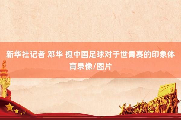 新华社记者 邓华 摄中国足球对于世青赛的印象体育录像/图片